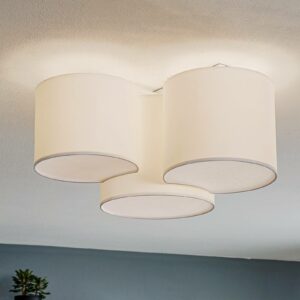 Mona loftlampe, 3 lyskilder, hvid