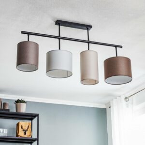 Pedro loftlampe, flerfarvet, 4 lyskilder