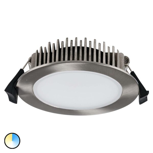 Lino LED-indbygningsspot 3.000-5.700 K 13 W nikkel
