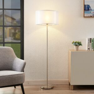 Lindby Taxima gulvlampe, hvid