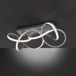 Indigo LED-loftlampe, 2 lyskilder, antracit