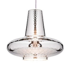 Hængelampe Giulietta 130 cm metallisk sølv