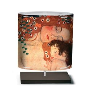 Klimt II - bordlampe med kunstmotiv