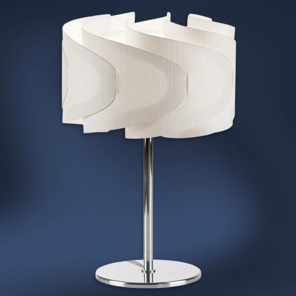 Lumetto Ellix bordlampe i trælook