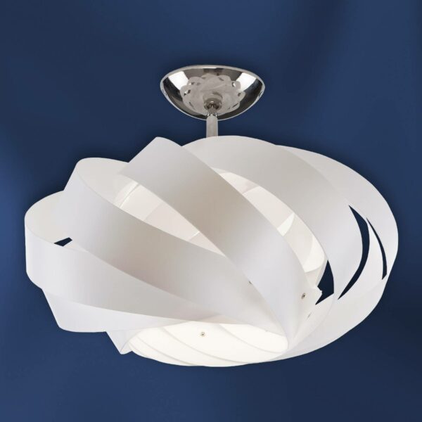 Sky Mini Nest loftlampe, krom