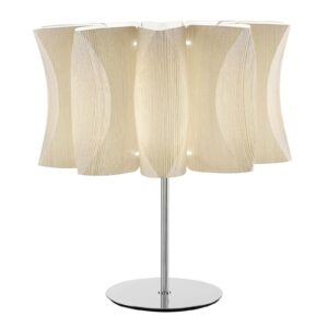 Lume Virus bordlampe, lærketræ