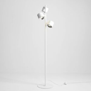 Bot gulvlampe, hvid, 3 lyskilder