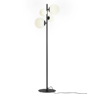 Bloom gulvlampe, 4 lyskilder, sort
