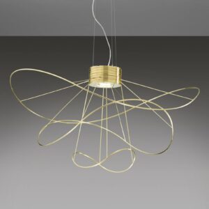 Axolight Hoops 3 LED-hængelampe, guld