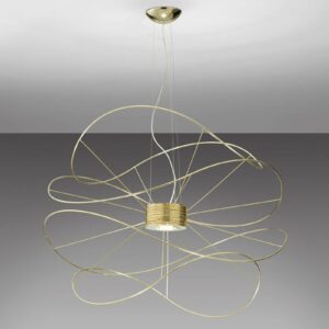 Axolight Hoops 4 LED-hængelampe, gylden