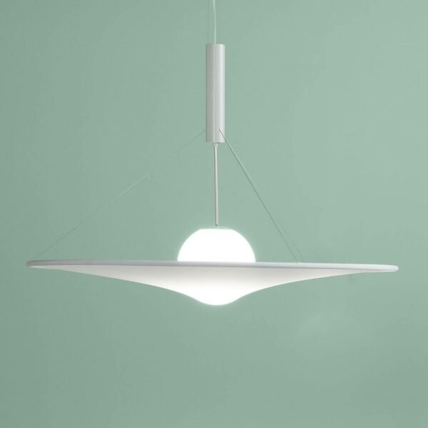 Axolight Manto LED-designerhængelampe, Ø 180 cm