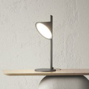 Axolight Orchid LED-bordlampe, mørkegrå