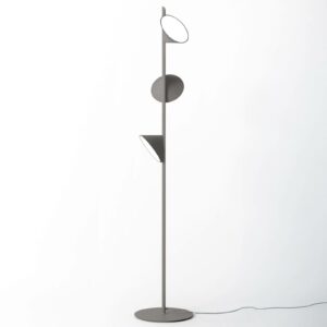 Axolight Orchid LED-gulvlampe, mørkegrå