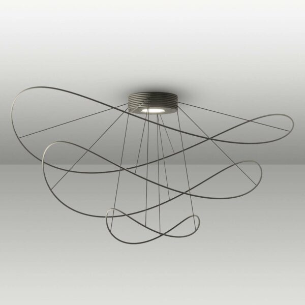 Axolight Hoops 3 LED-hængelampe, sort