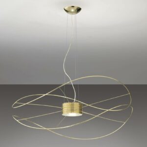 Axolight Hoops 2 LED-hængelampe, gylden