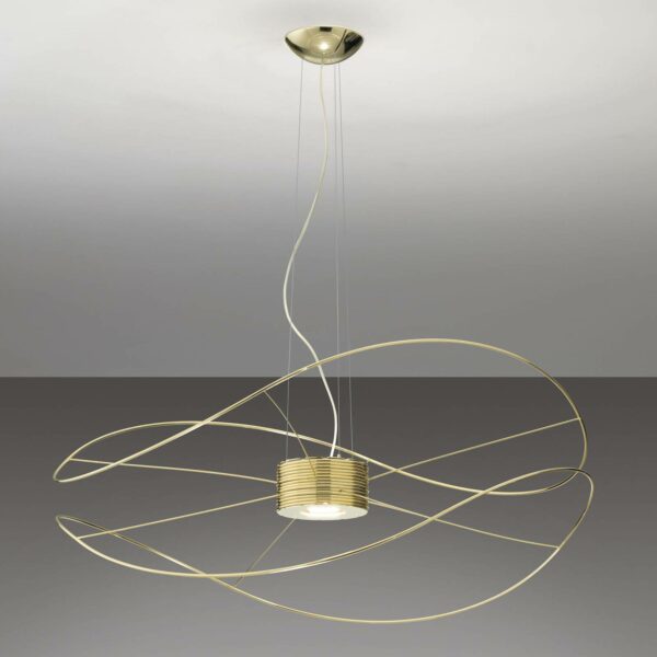 Axolight Hoops 2 LED-hængelampe, gylden