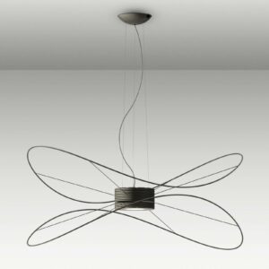 Axolight Hoops 2 LED-hængelampe, sort