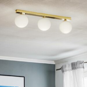 Fatis loftlampe, lang, 3 lyskilder