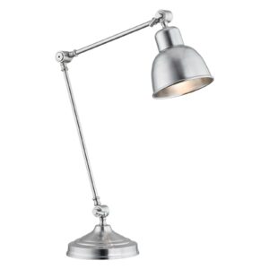 Emoti bordlampe, krom