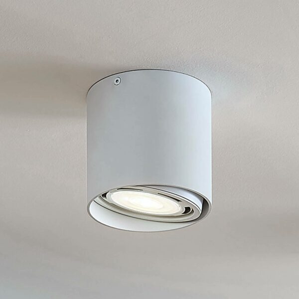 Rosalie LED-downlight, 1 lyskilde, rund hvid